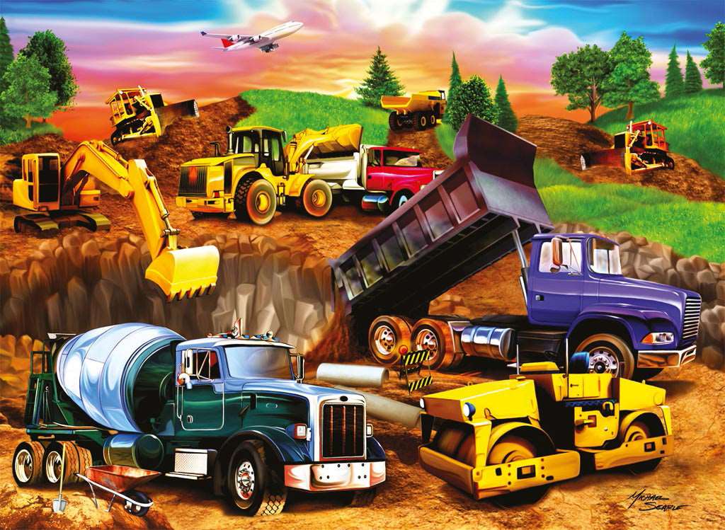 Ravensburger Puzzle - Construction Crowd 60pc