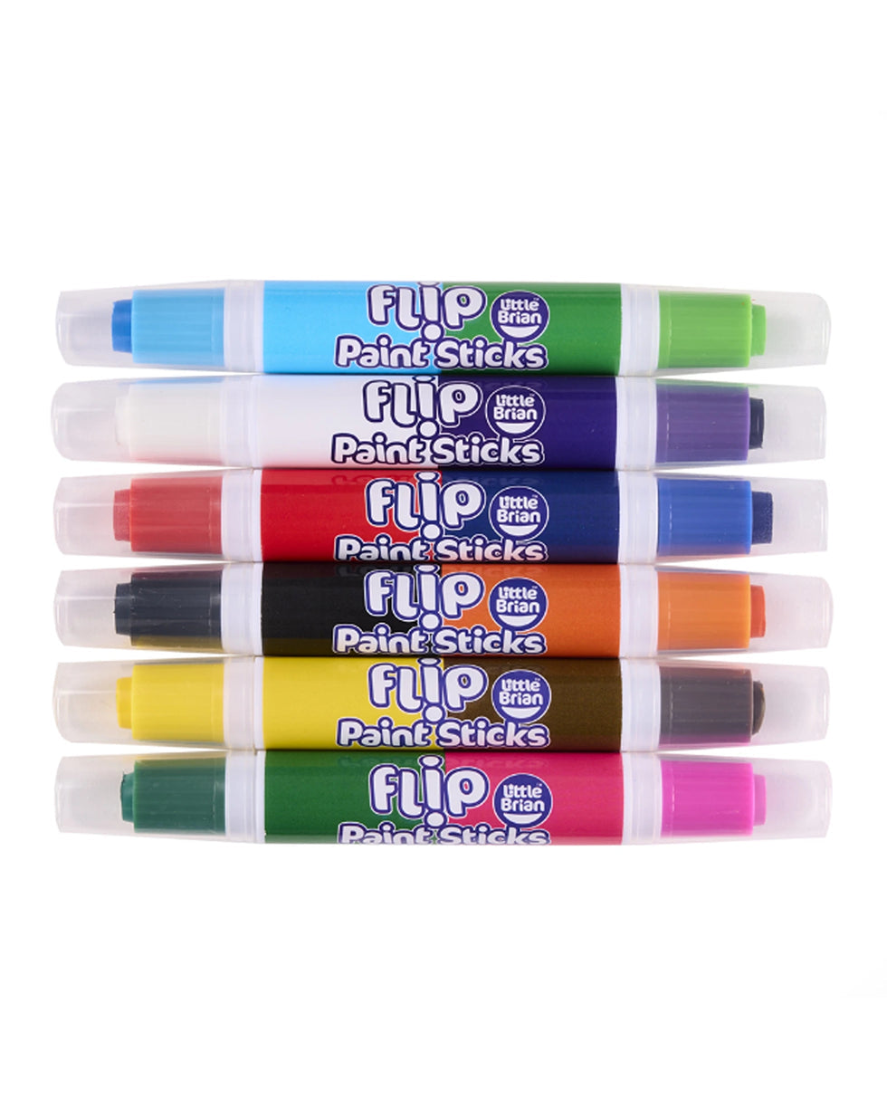 Little Brian Flip Paint Sticks 2-in-1
