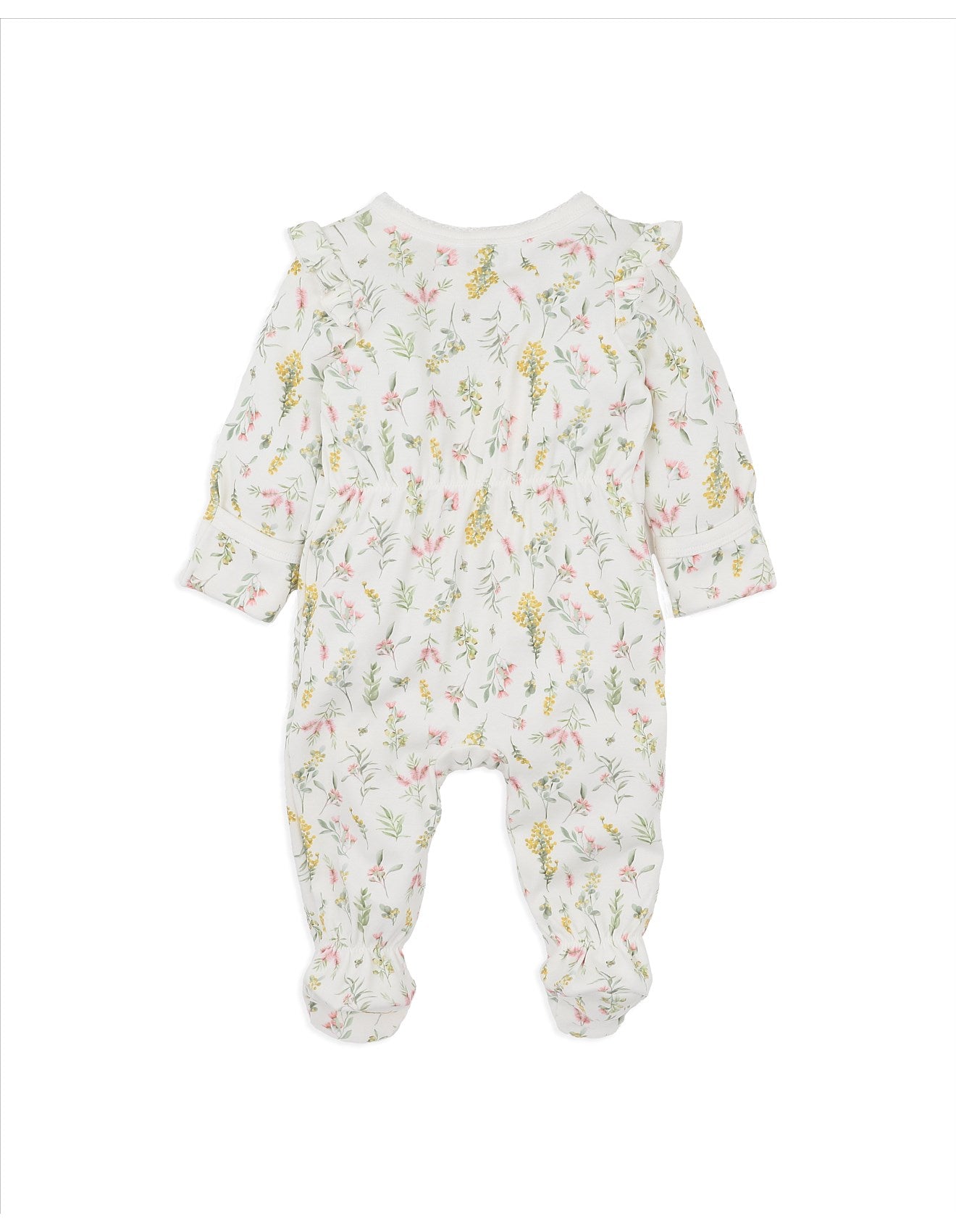 BEBE CHARLIE WATTLE ZIP ONESIE