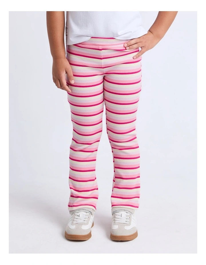 Eve Girl Annie Rib Flare in Pink
