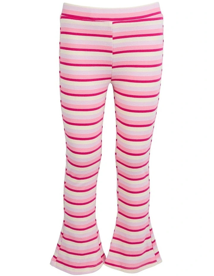 Eve Girl Annie Rib Flare in Pink