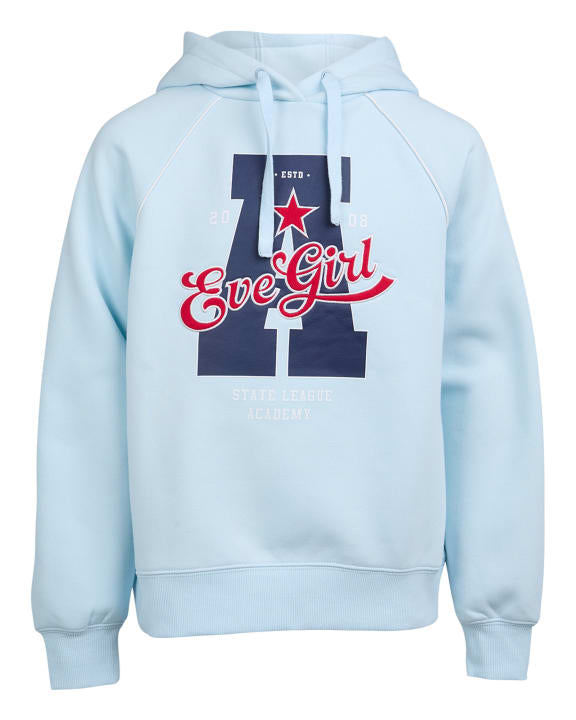 Eve Girl State League Hoodie in Light Blue