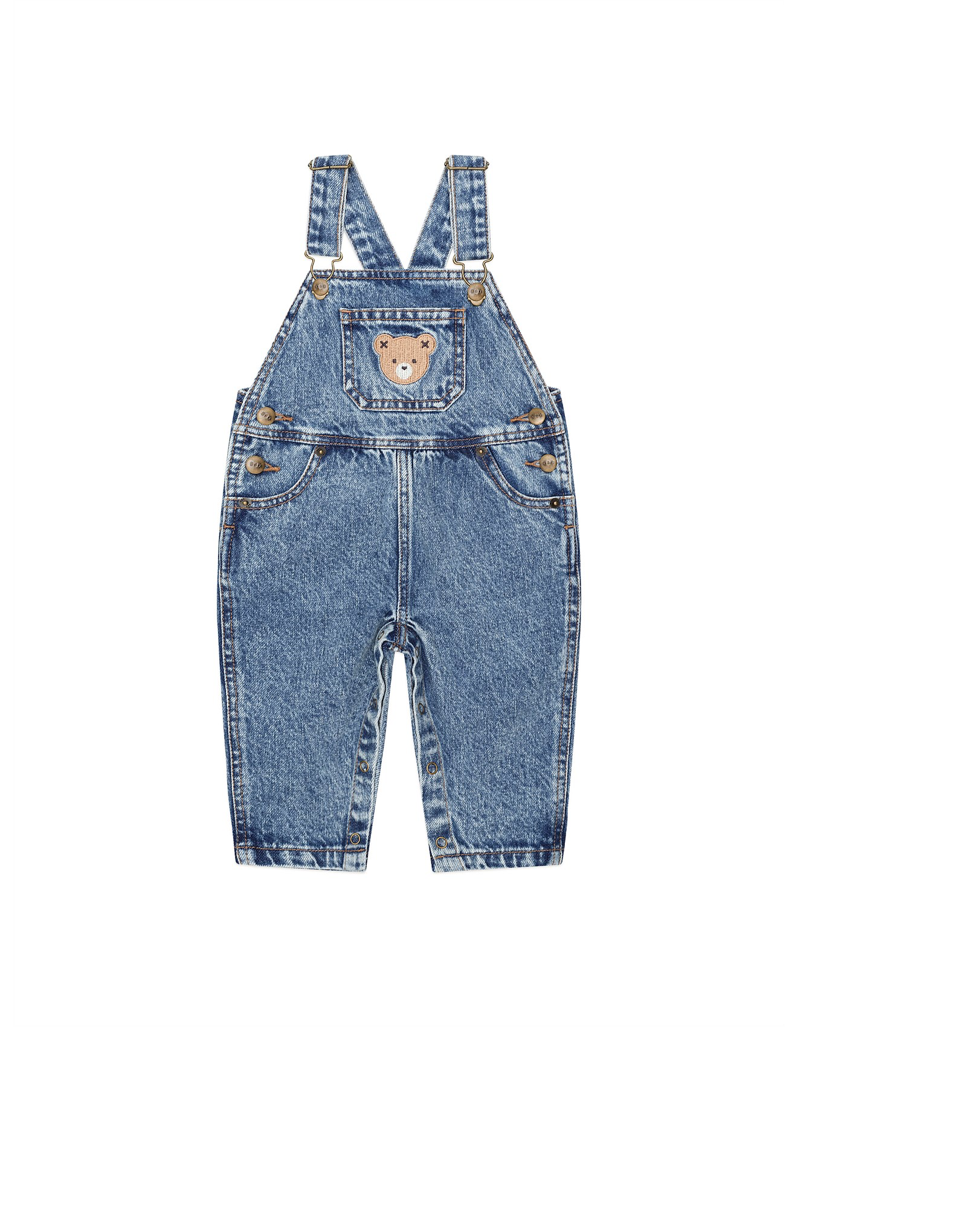 Huxbaby dreamy denim overalls