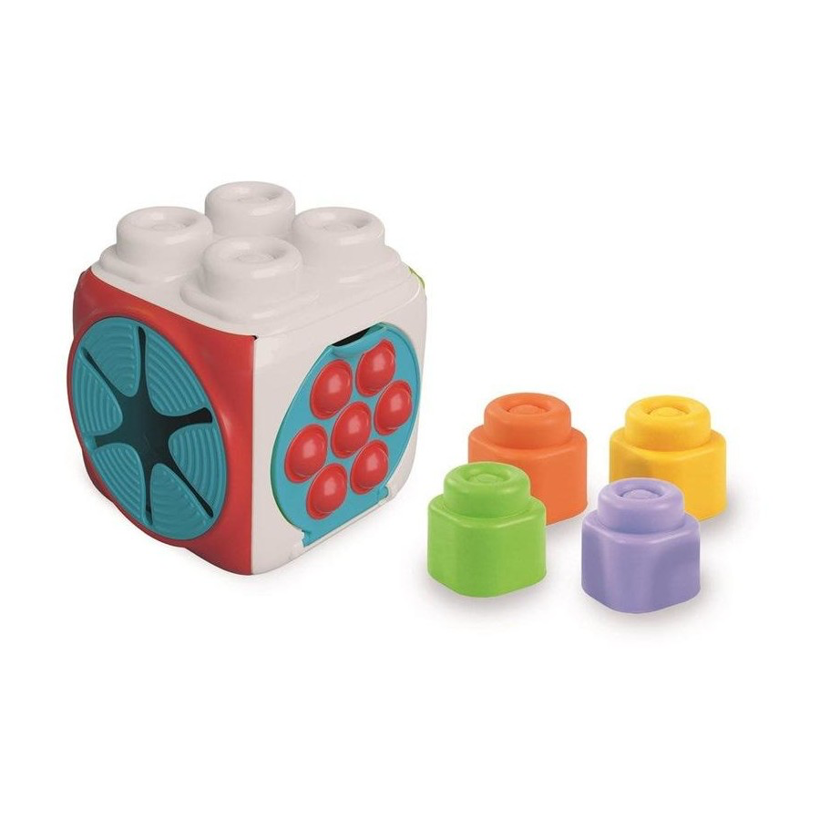 Clementoni - soft clemmy sensory activity cube