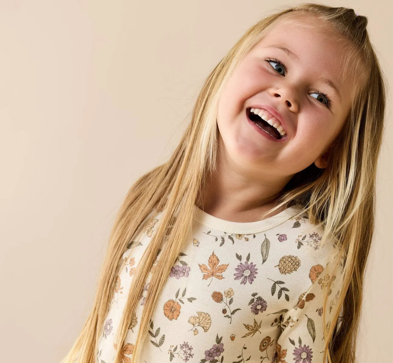 Wilson & Frenchy Organic Cotton Pyjamas in Maple Glow