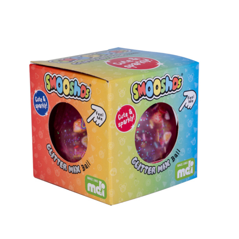 Smooshos super squeeze glitter ball