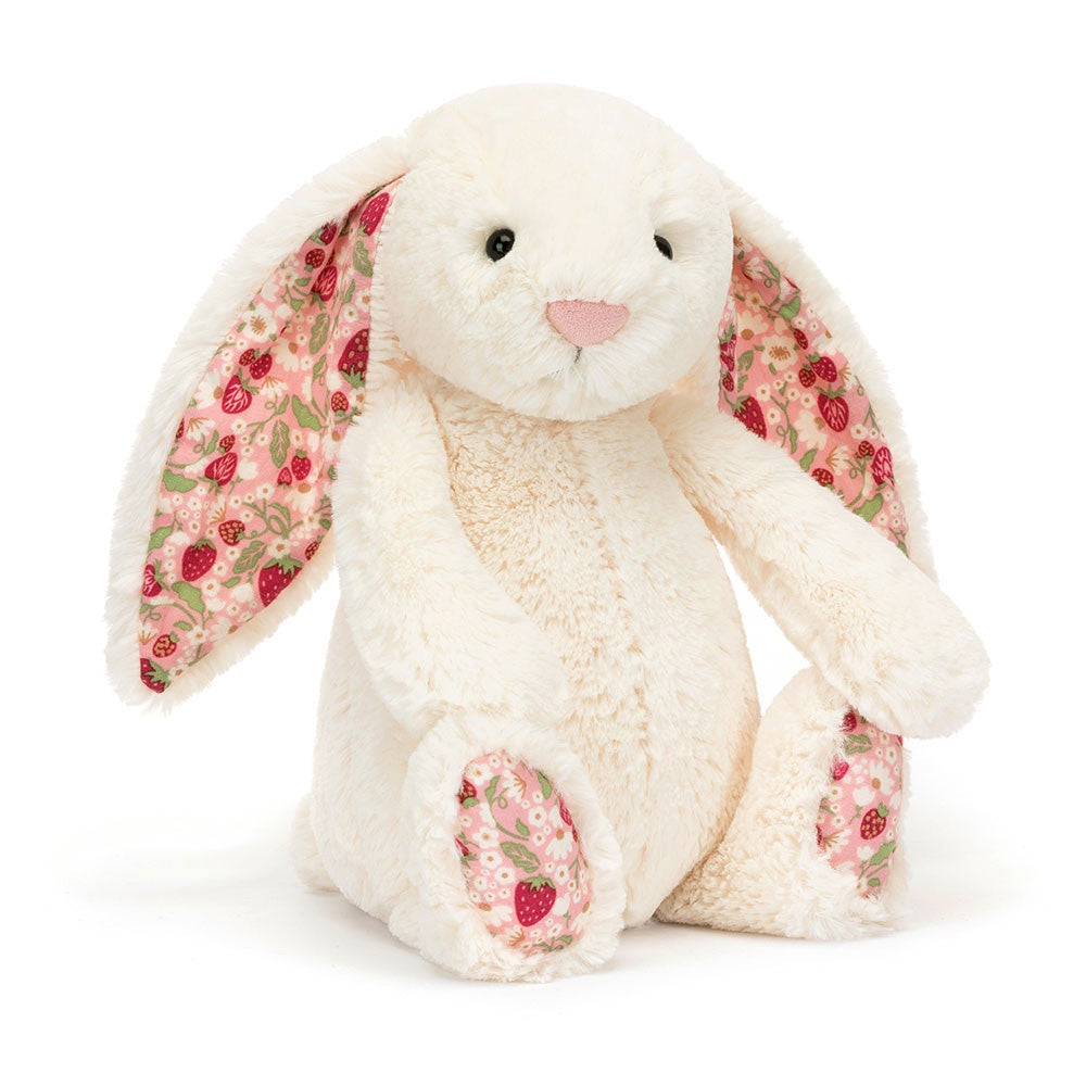 Jellycat blossom cream bunny ‘berry’ original (medium)