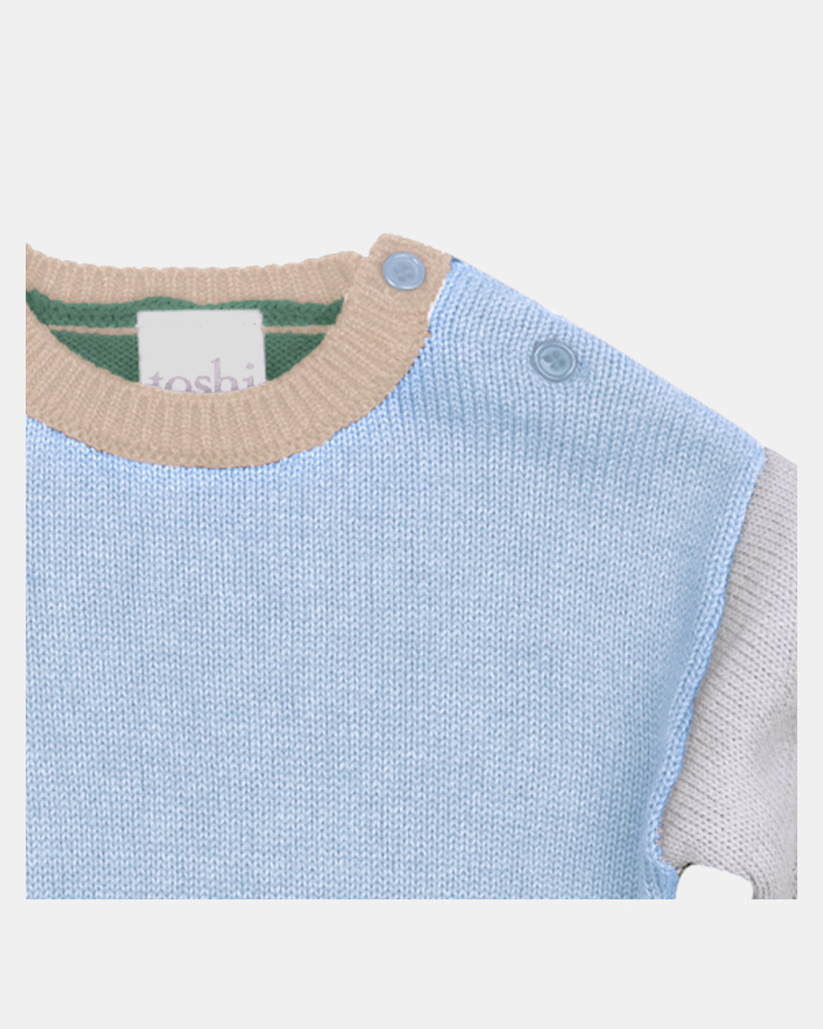 Toshi organic pullover bobby bluebell