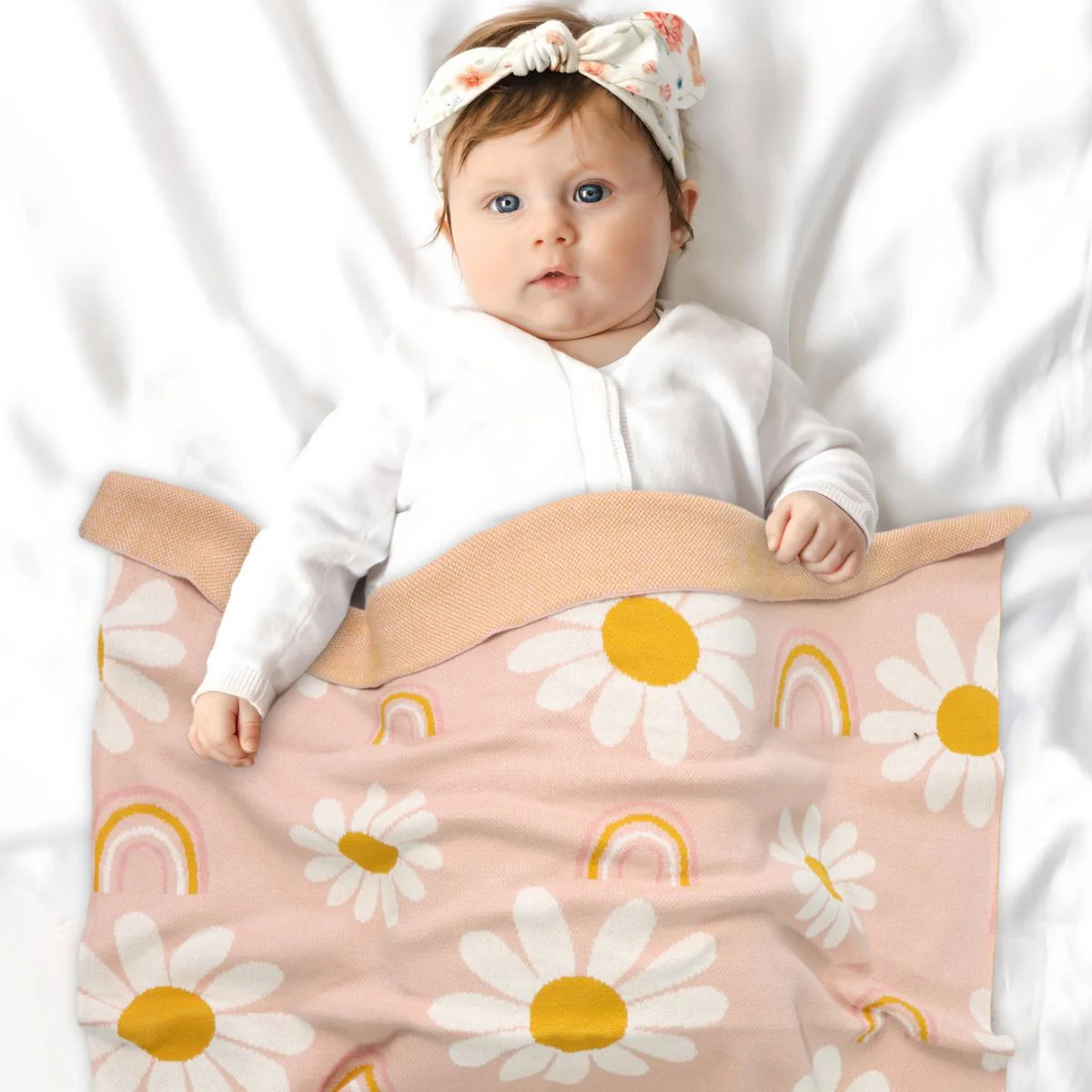 di LUSSo living baby blanket - Dreamy Daisy