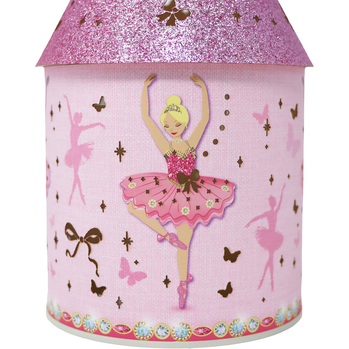 Pink Poppy Ballerina LED Colour Changing Nightlight