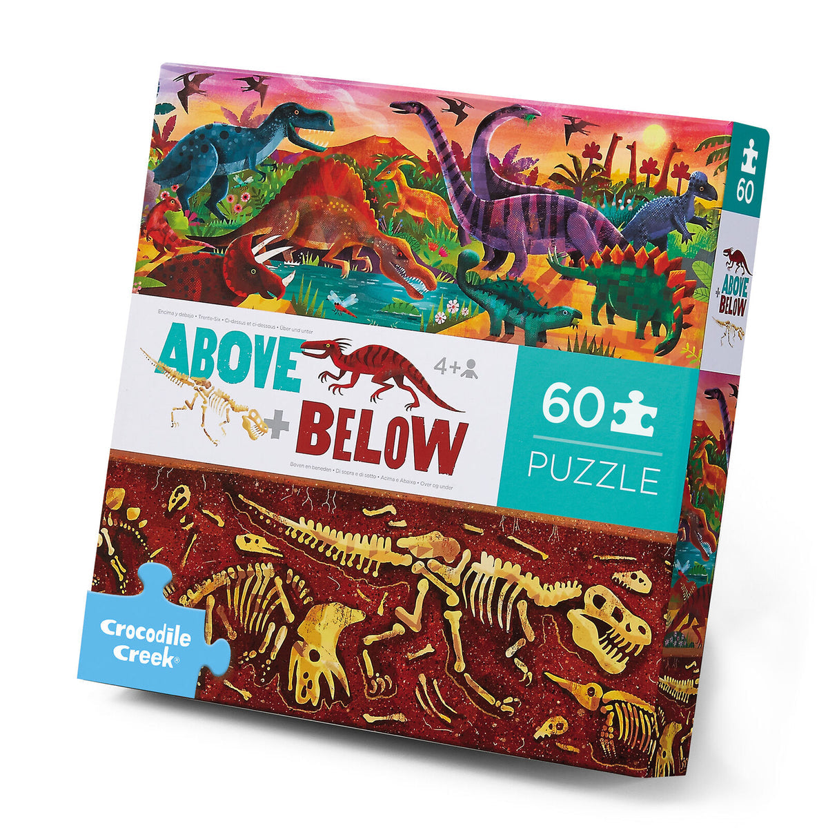 Crocodile Creek above and below 60pc - Dinosaur