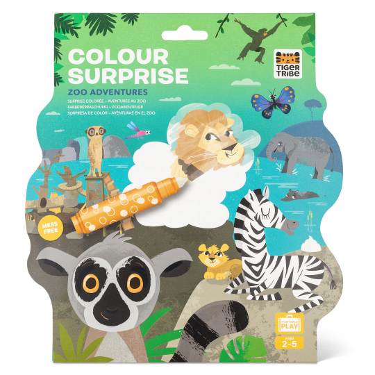 Tiger tribe colour surprise - zoo adventures