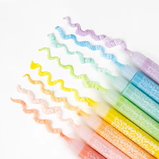 Tiger tribe puffy popcorn pens