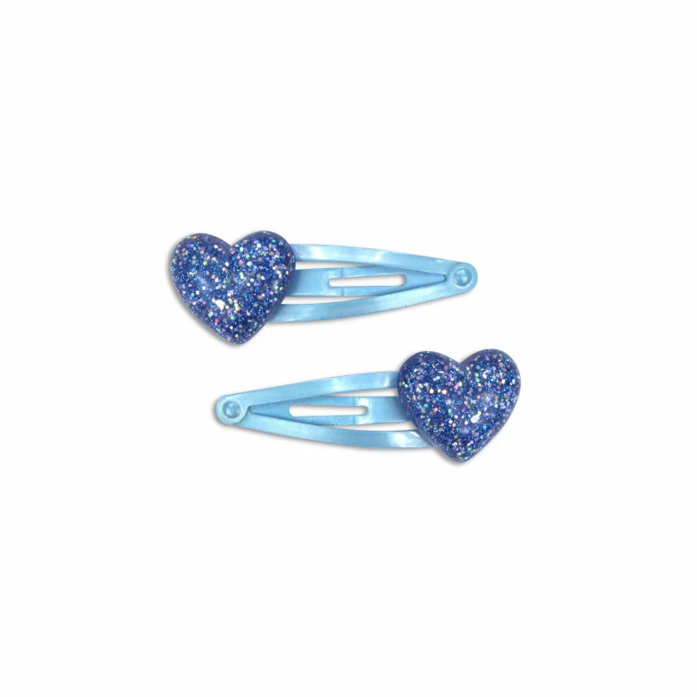 Heart Snap Clip from Milk x Soda in Blue