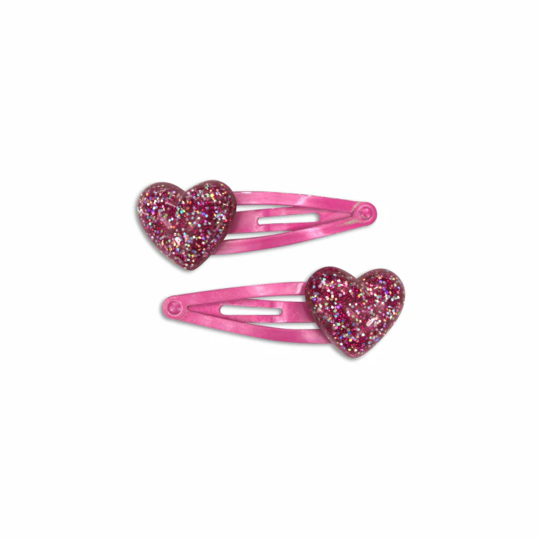 Heart Snap Clip from Milk x Soda in Pink