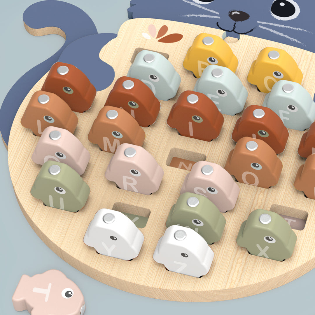 Speedy Monkey Fishing Game - Alphabet