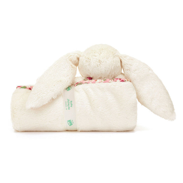 Jellycat Blossom Cream Bunny Berry Blankie
