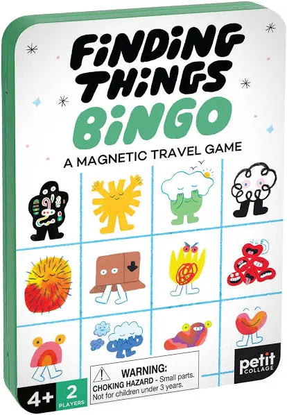 Petit Collage Finding Things Bingo - Magnetic Travel Game