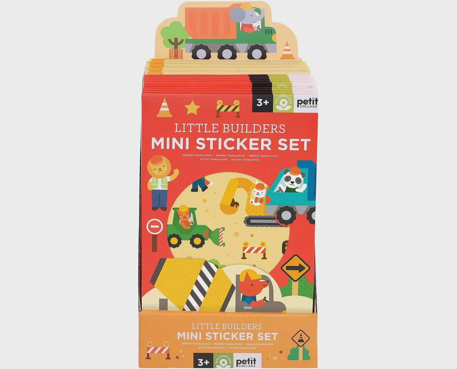 Petit Collage Little Builders Mini Sticker Set