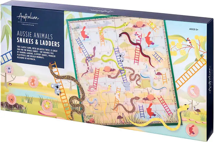 Australian Collection - Aussie Animals Snakes & Ladders