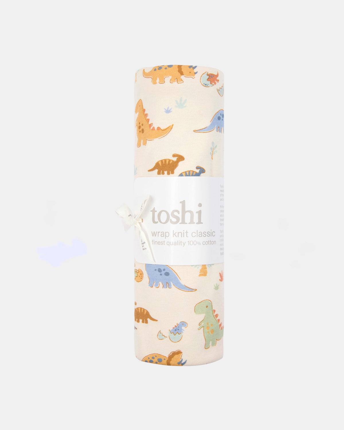 Toshi Baby Wrap Knit Classic in dino bubs