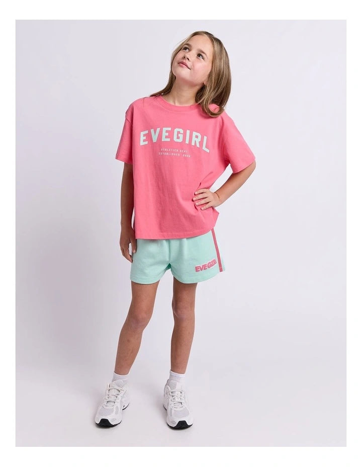 Eve Girl Motion Tee in Rose