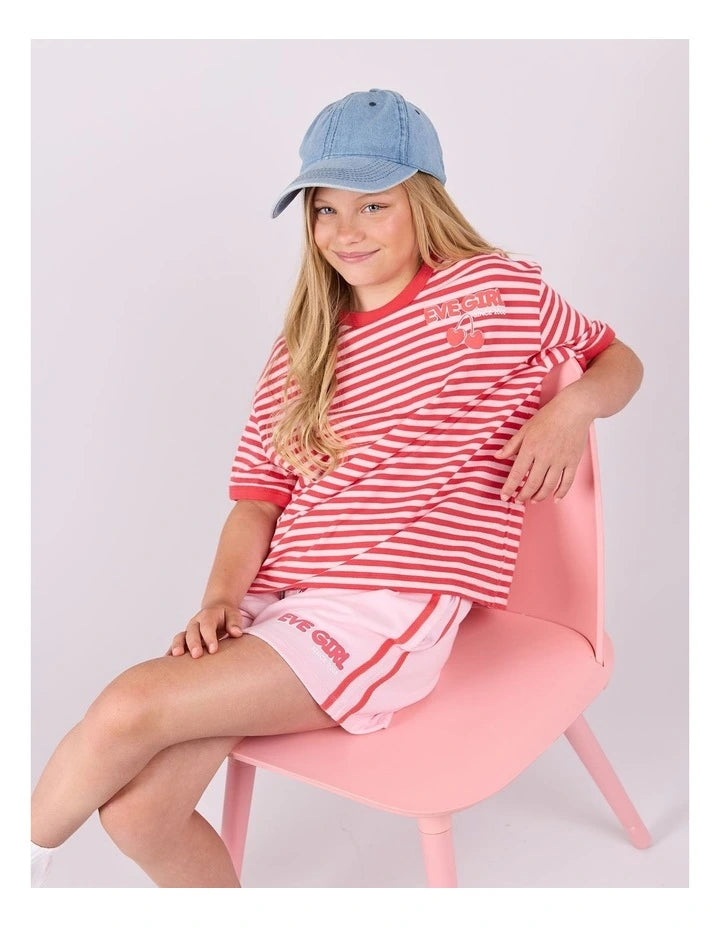 Eve Girl Lounge Club Short in Pink