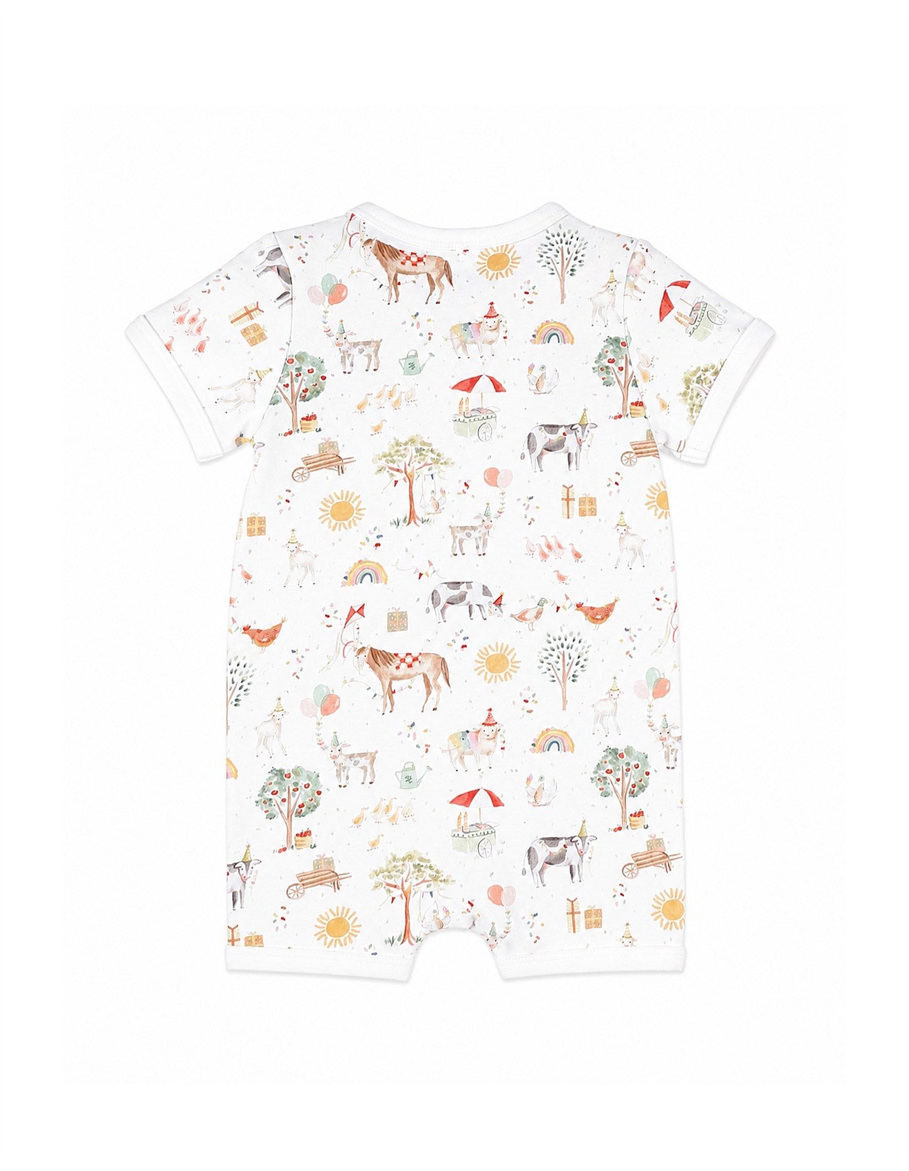Scout Organic SS ZIP Romper