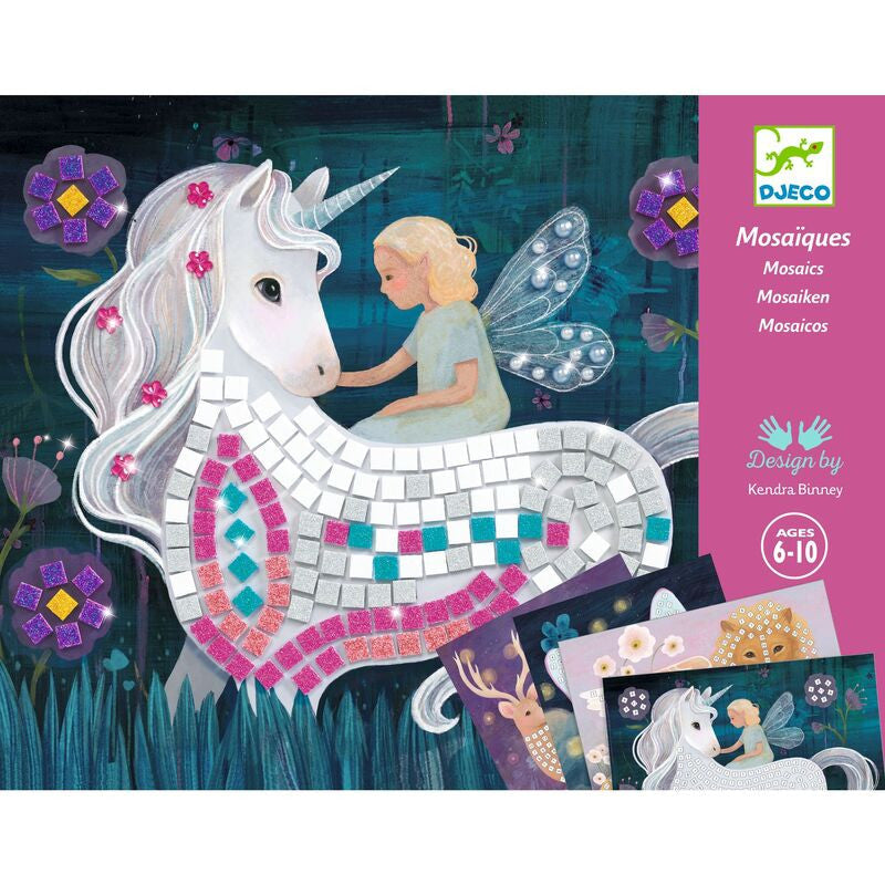 Djeco The Enchanted World Mosaic Kit