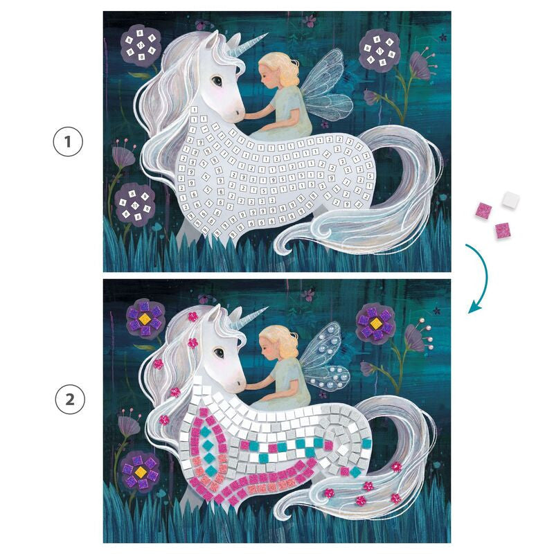 Djeco The Enchanted World Mosaic Kit