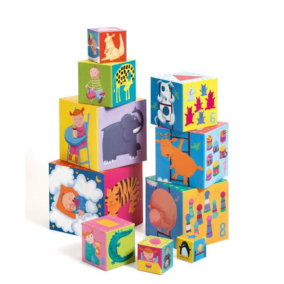 Djeco Funny Blocks