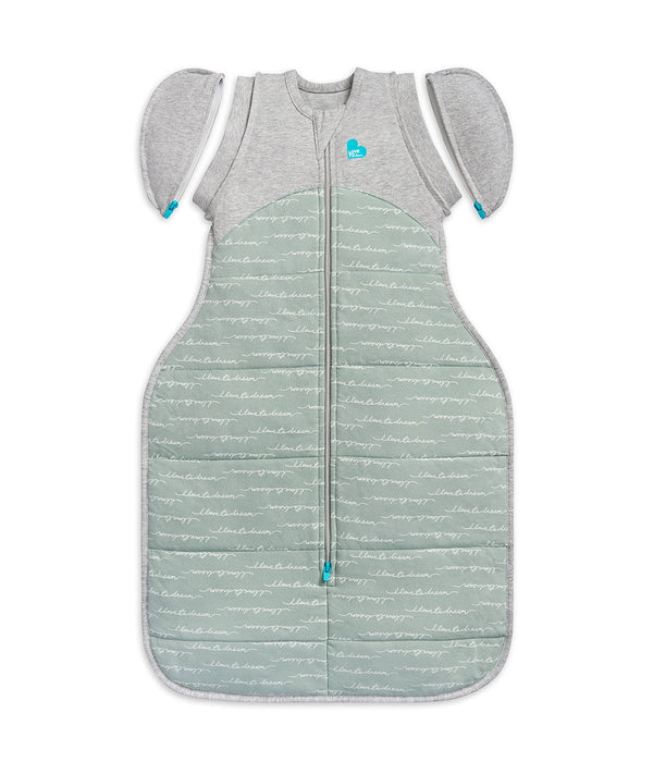 Love To Dream Swaddle up transition bag 2.5 tog Winter Warm in grey