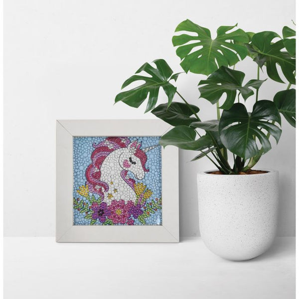 Crystal Painting Kit with Frame Unicorn