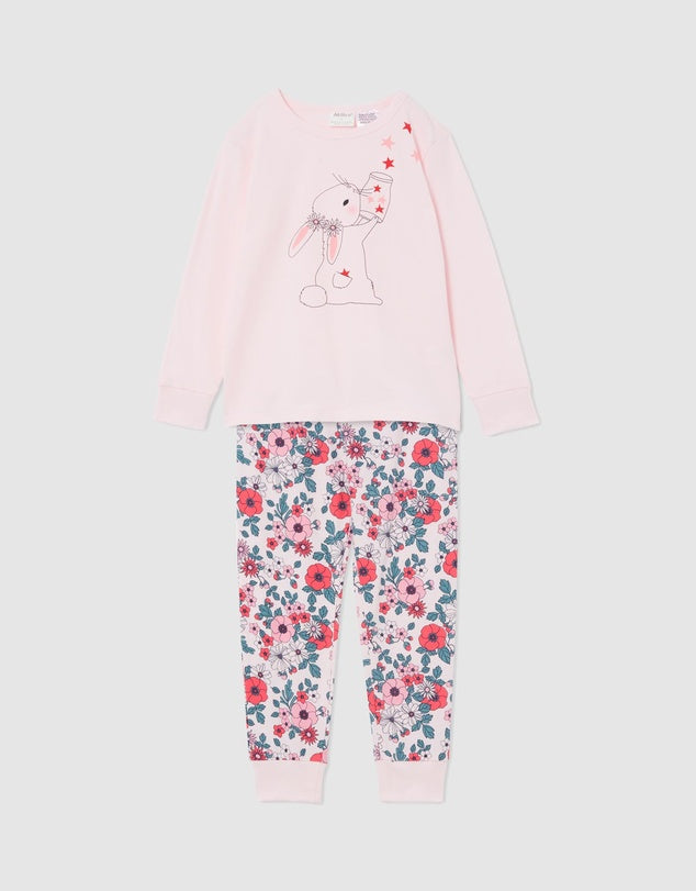 Milky poppy pjs blossom in pink