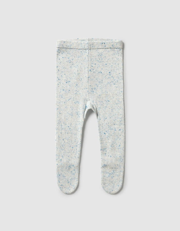 Wilson and Frenchy Knitted leggings  in bluestone fleck