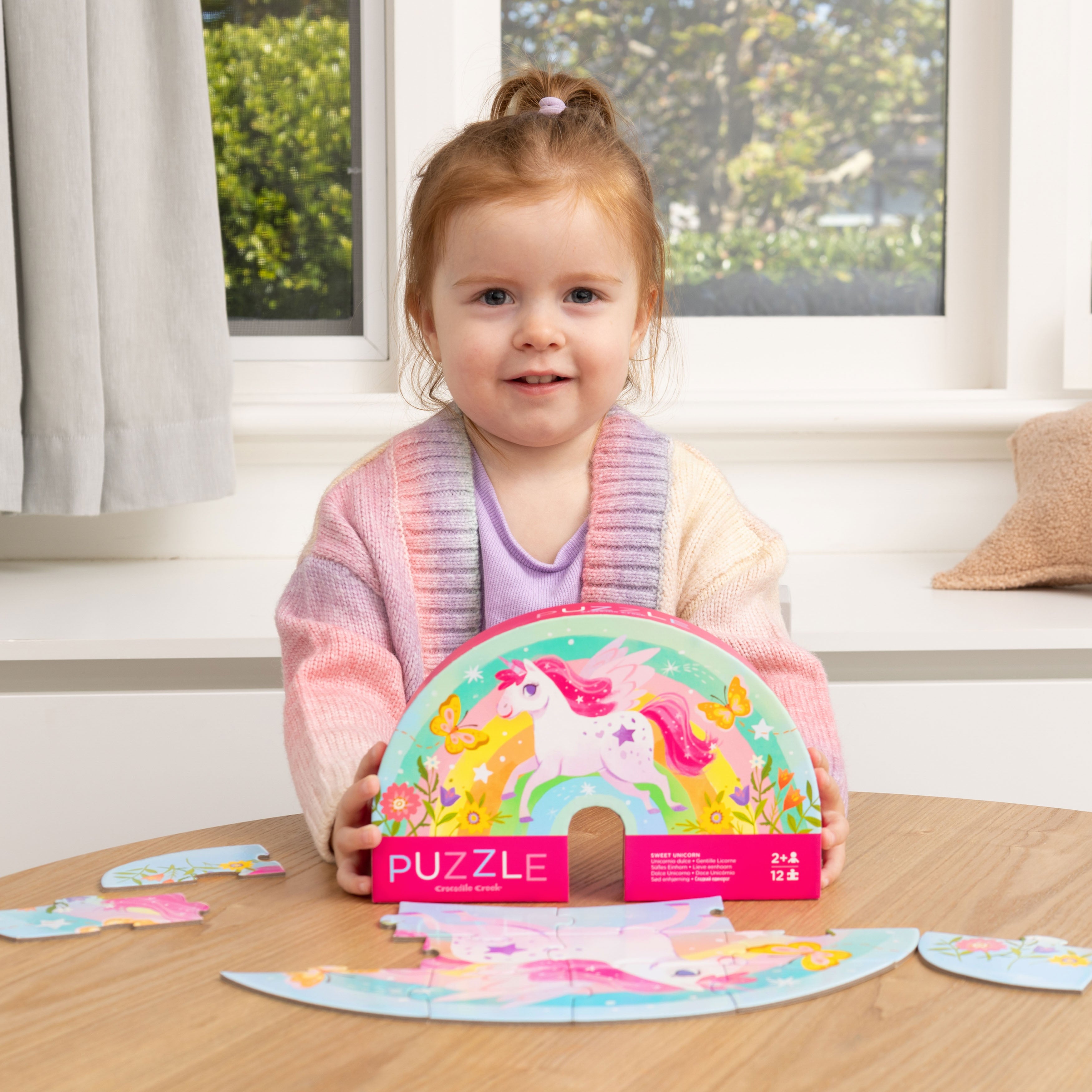 Crocodile creek mini puzzle sweet unicorn