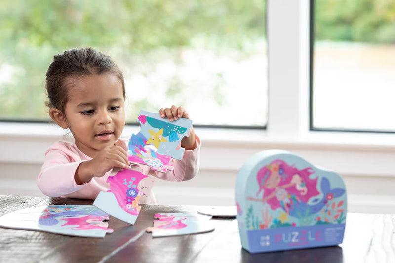 Crocodile Creek 12pc Mini Puzzle - Mermaid Dreams