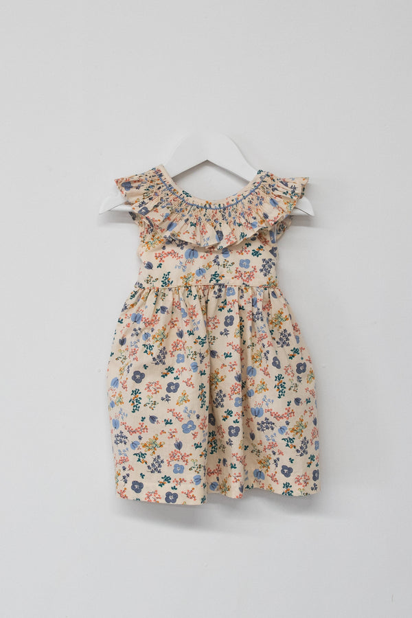 Smox Rox Lottie smocked dress in floral