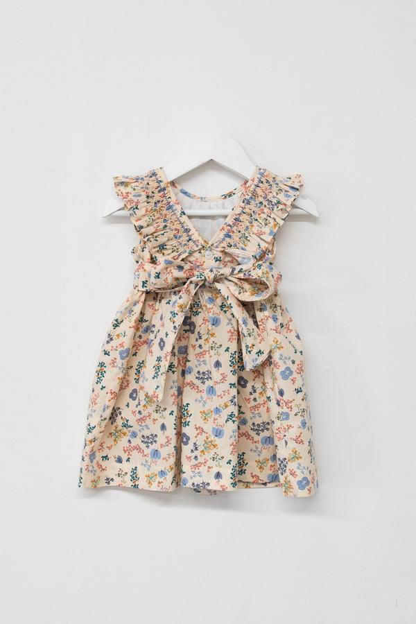 Smox Rox Lottie smocked dress in floral