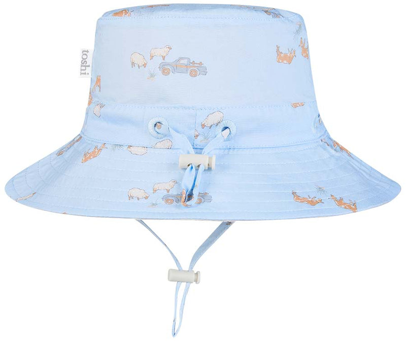 Toshi sunhat joyride sheep station in blue