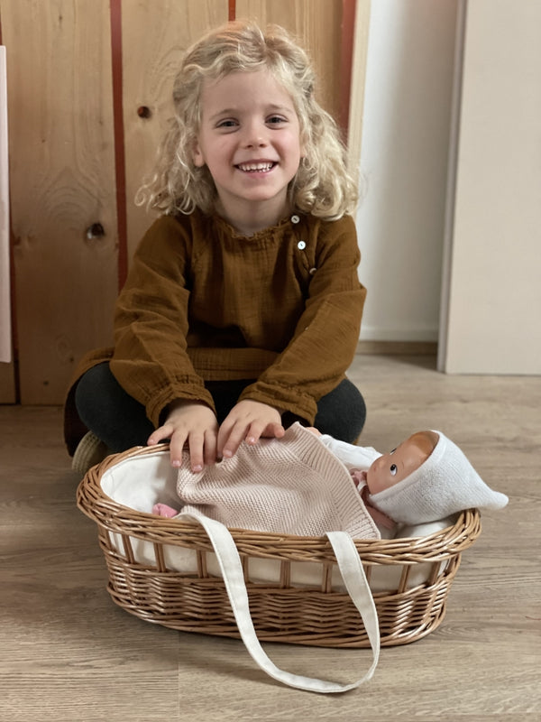 Egmont New Carry cot basket in wicker