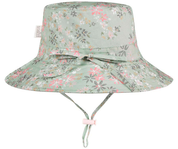 Toshi sunhat Athena thyme in green