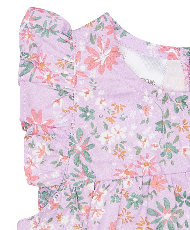 Toshi baby romper Athena lavender