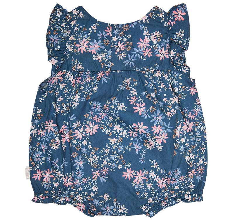 Toshi baby romper Athena moonlight in blue