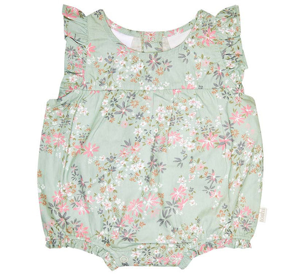 Toshi baby romper Athena thyme in green