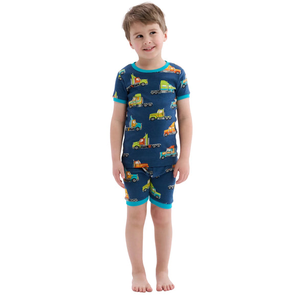 Hatley big Rigs  short pajama set