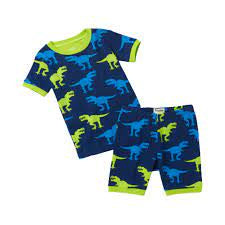 Hatley t-rex  short pajama set