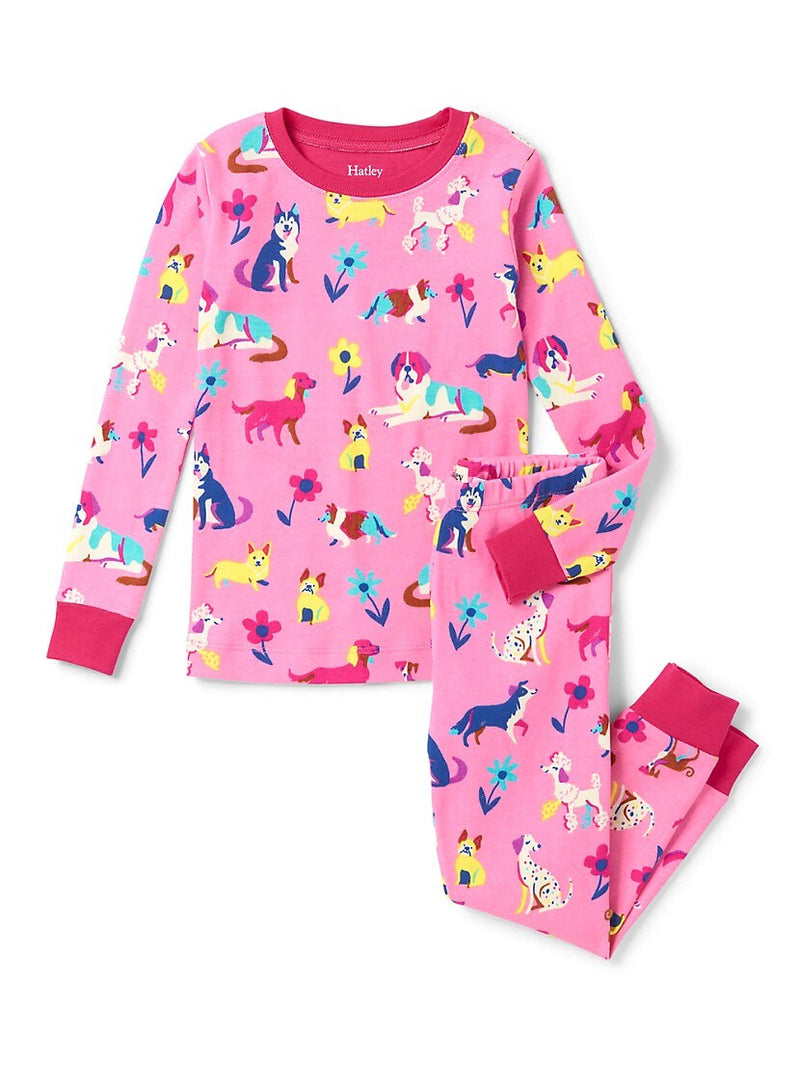 Hatley garden pups pajama set