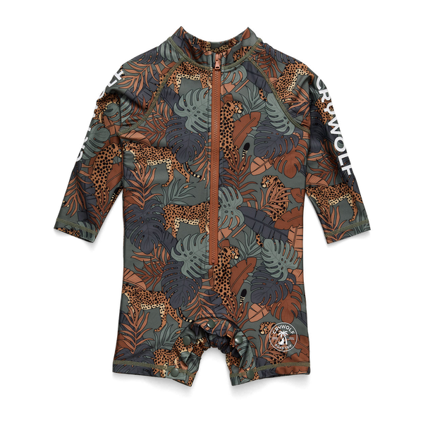 Crywolf rash suit jungle in multi colours