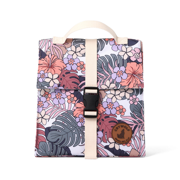 Crywolf  lunch bag tropical floral